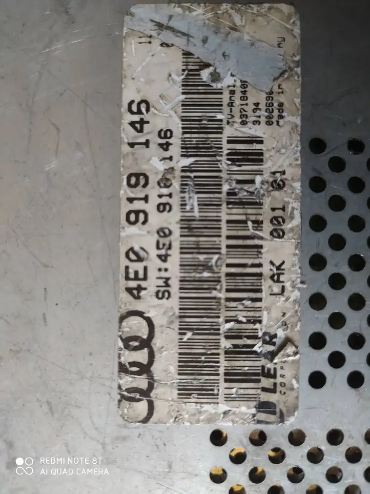 Audi A8 S8 D3 4E (2005 - 2007) 4E0910146 Модуль управления видео — фото 5