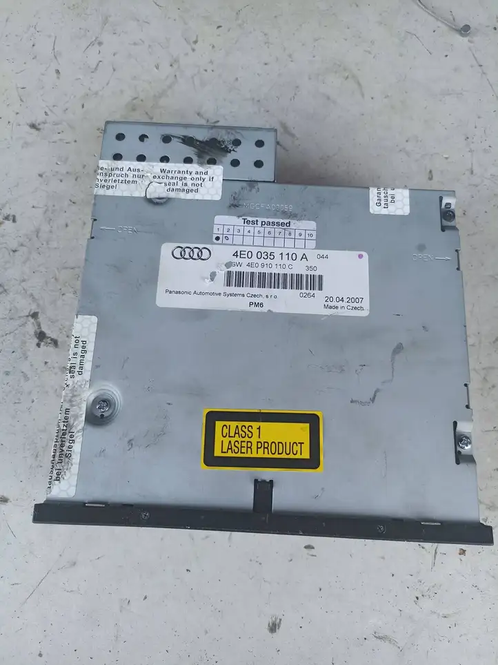 Audi A6 S6 C6 4F (2004 - 2008) 4E0035110A CD/DVD чейнджер — фото 2