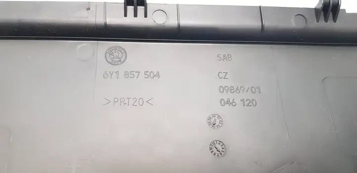 Skoda Fabia Mk1 (6Y) (1999 - 2007) 6Y1857504 Боковая отделка панели приборов — фото 3