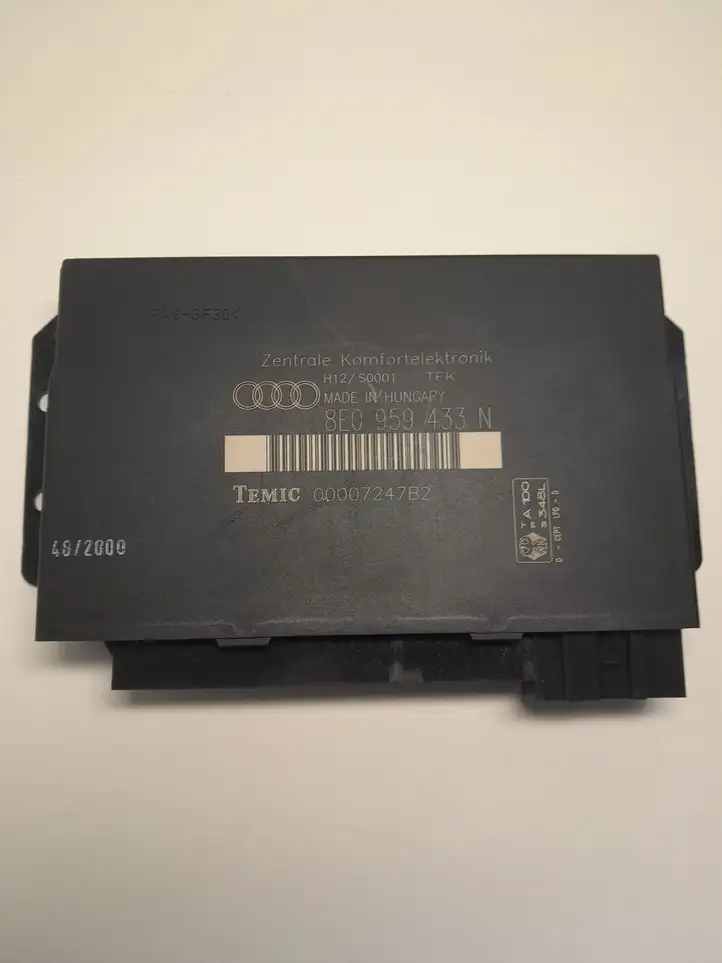 Audi A4 S4 B6 8E 8H (2000 - 2006) 8E0959433N Модуль комфорта — фото 1