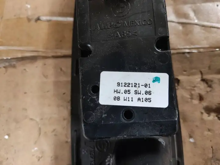 BMW X5 E70 (2006 - 2013) 9122121 Кнопка стеклоподъемников — фото 2