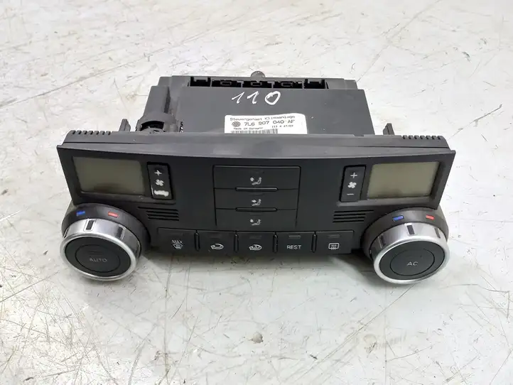 Volkswagen Touareg I (2002 - 2010) 7L6907040AF Блок управления климат-контролем — фото 1