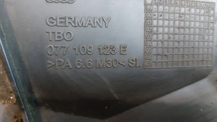 Audi A6 S6 C5 4B (1997 - 2001) 077109123E Защита ремня ГРМ — фото 3