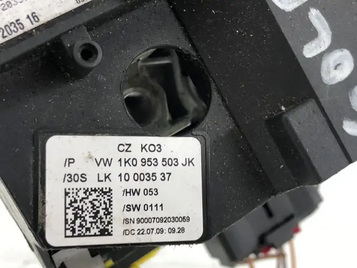 Volkswagen Golf VI (2009 - 2013) 1K0953503JK Контактное кольцо SRS — фото 12