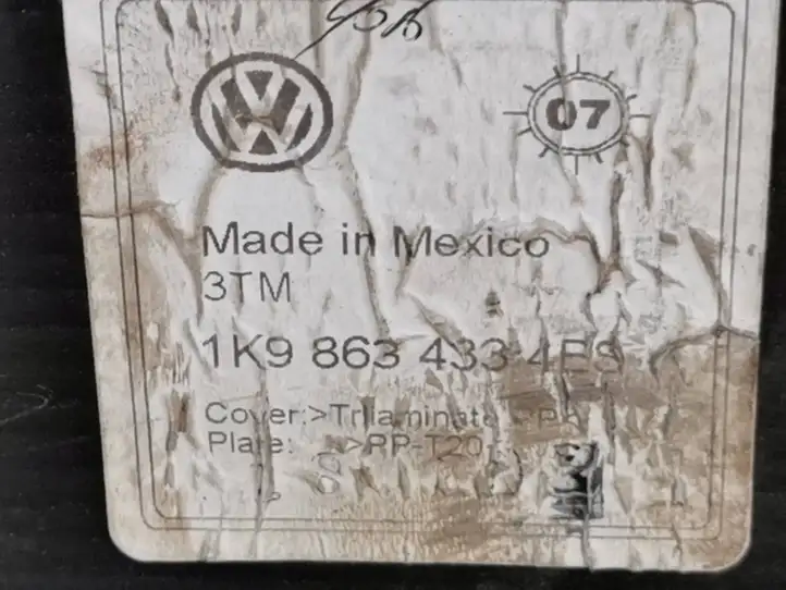 Volkswagen Golf V (2003 - 2009) 1K9863433 Коврик багажника — фото 3