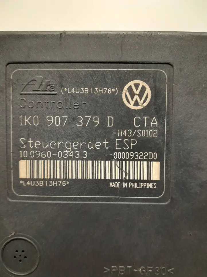 Volkswagen Touran I (2003 - 2010) 1K0907379D ABS блок — фото 2