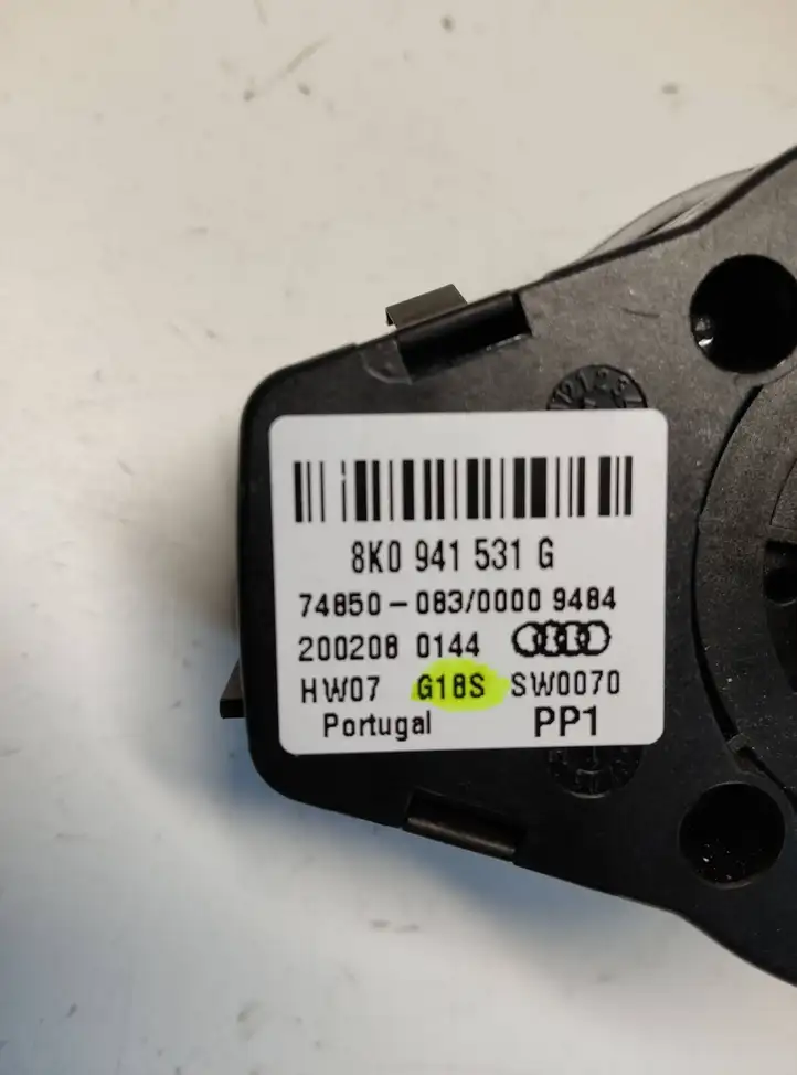Audi A5 8T 8F (2007 - 2011) 8K0941531G Включатель фонарей — фото 2