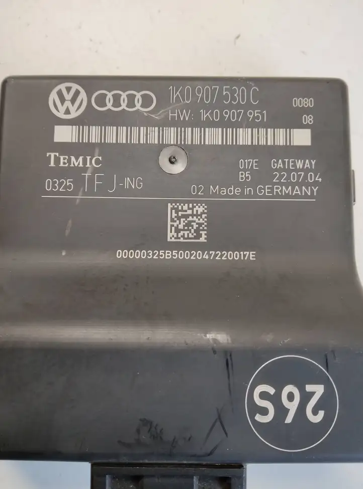 Volkswagen Touran I (2003 - 2010) 1K0907530C Модуль Gateway — фото 2