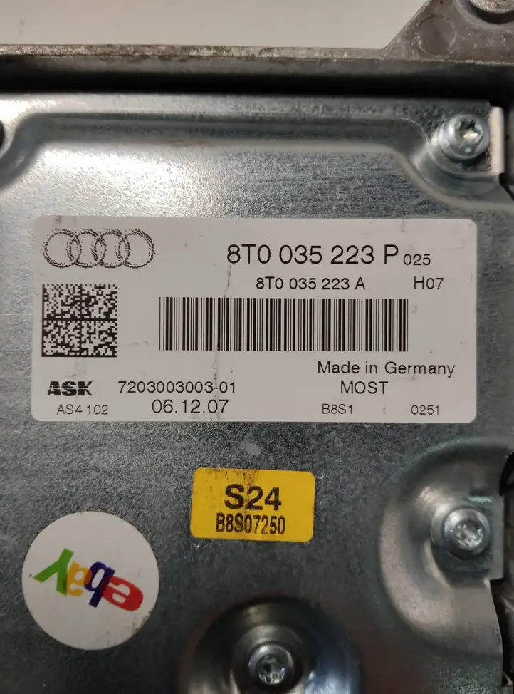 Audi A5 8T 8F (2007 - 2011) 8T0035223A Усилитель звука — фото 5