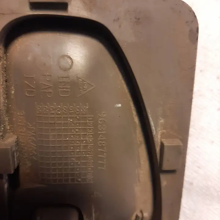 Citroen Xsara Picasso (1999 - 2012) 9631487777 Внутренняя ручка задней двери — фото 2