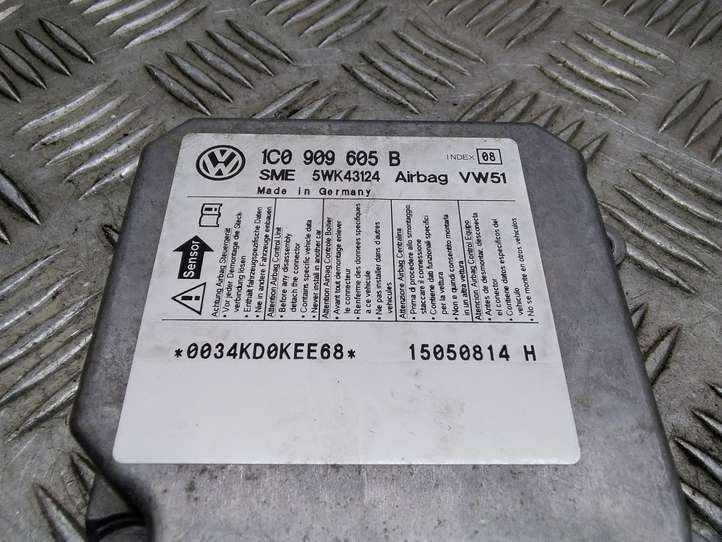 Volkswagen PASSAT B5.5 (2001 - 2005)  1C0909605B Блок управления надувных подушек