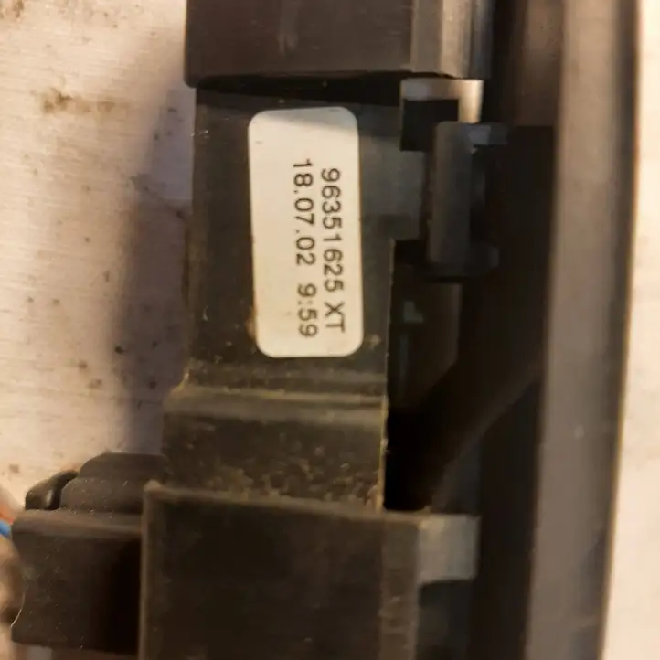 Peugeot 307 CC (2001 - 2005) 96351625XT Блок кнопок стеклоподъемников — фото 2