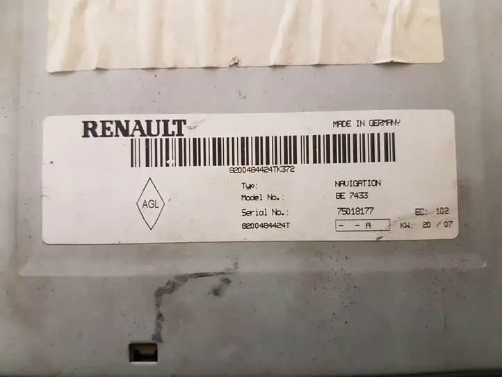 Renault Scenic II - Grand scenic II (2006 - 2009) 8200484424 Магнитола / мультимедийная система — фото 8