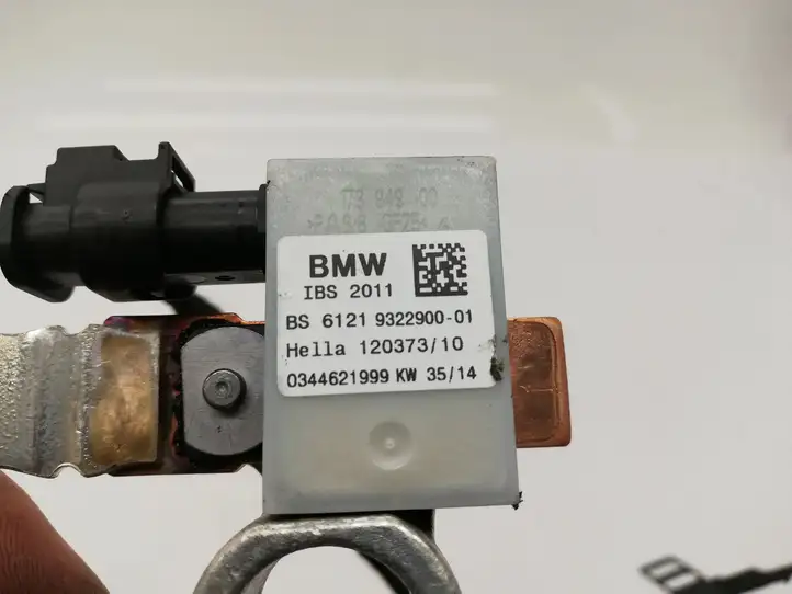 BMW 3 F30 F35 F31 (2012 - 2018) 9322900 Минусовой провод аккумулятора — фото 2