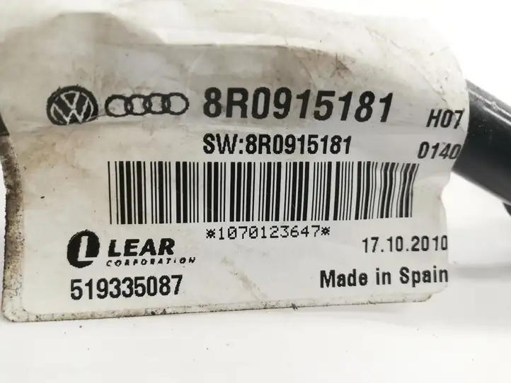 Audi Q5 SQ5 (2008 - 2012) 8R0915181 Минусовой провод аккумулятора — фото 2
