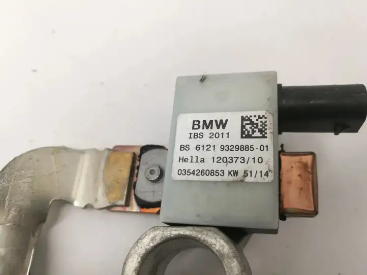 BMW X6 F16 (2014 - 2017) 9329885 Минусовой провод аккумулятора — фото 2