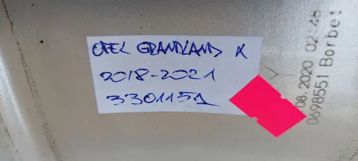 Opel Grandland X (2017 - ) YP00064280 Легкосплавный колесный диск R18 — фото 4