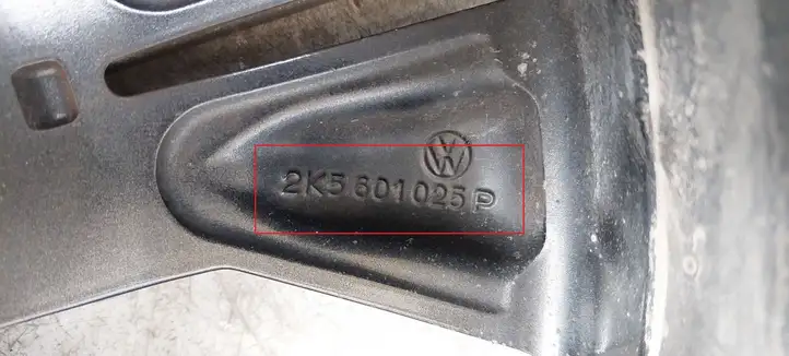Volkswagen Caddy (2015 - 2020) 2K5601025P Легкосплавный колесный диск R17 — фото 10