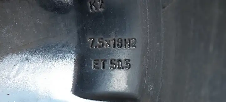 Volvo V60 (2018 - ) 31680199 Легкосплавный колесный диск R18 — фото 11