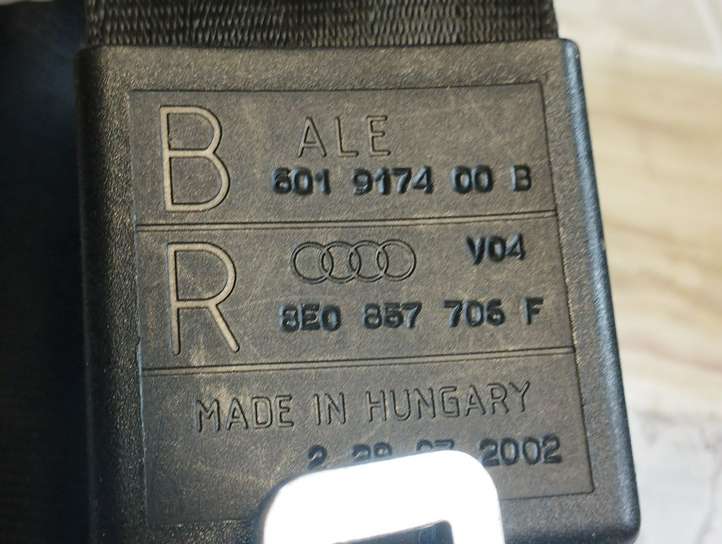 Audi A4 (2000 - 2006)  8E0857706F Передний ремень безопасности