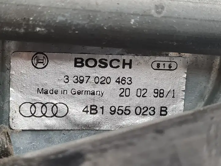 Audi A6 S6 C5 4B (1997 - 2001) 4B1955023B Комплект механизма стеклоочистителей — фото 3