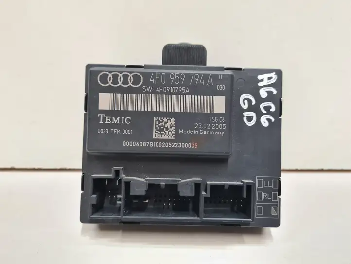 Audi A6 S6 C6 4F (2004 - 2008) 4F0959794A Блок управления дверью — фото 1