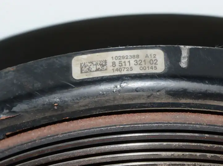 BMW 3 F30 F35 F31 (2012 - 2018) 8511321 Шкив коленчатого вала — фото 5