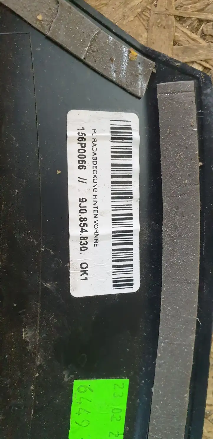 Porsche Taycan 9J1 (2019 - ) 9J0854830 Накладка колесной арки — фото 2