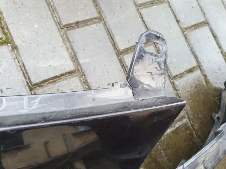 Citroen Berlingo (2003 - 2007) 1608354280 Верхняя решетка радиатора — фото 2