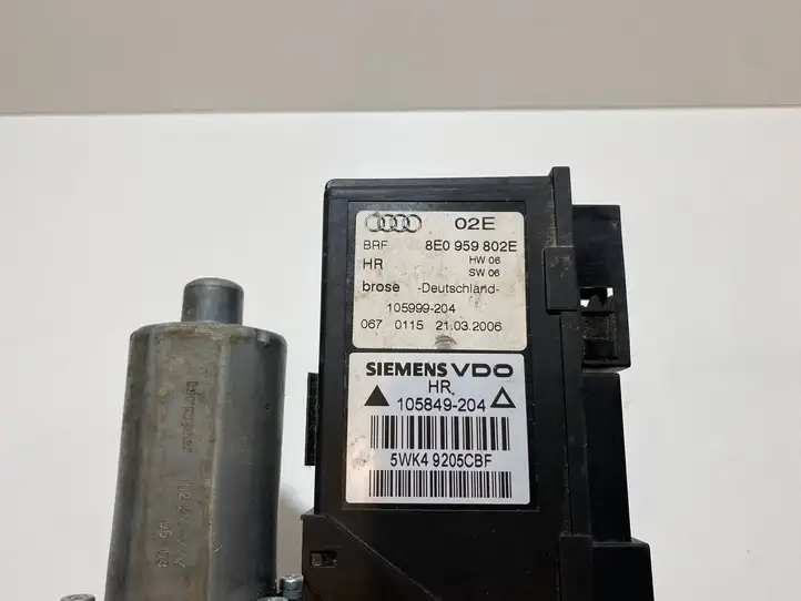 Audi A4 S4 B7 8E 8H (2004 - 2009) 8E0959802E Стеклоподъемник задней двери — фото 3