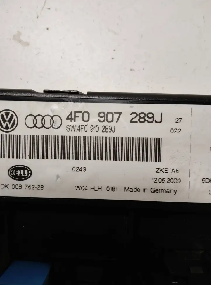 Audi A6 S6 C6 4F (2008 - 2011) 4F0907289J Модуль комфорта — фото 2