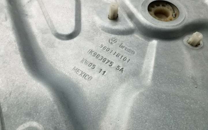 Volkswagen Golf VI (2009 - 2013)  1K9839755A  Механизм для электрического подъема окон задней двери (без двигателя)