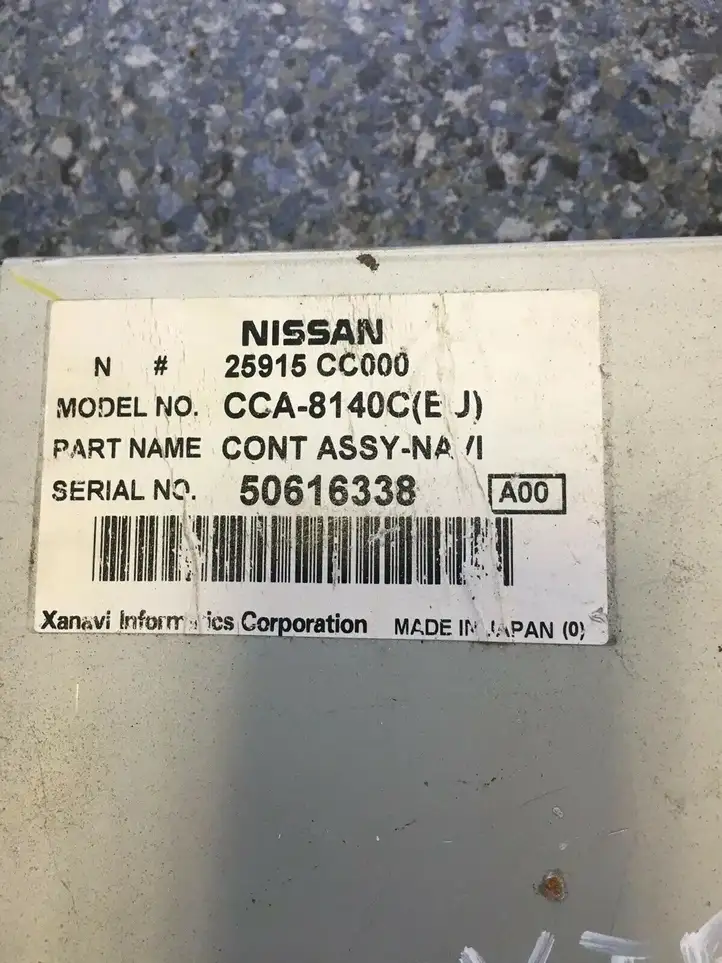Nissan X-Trail T30 (2001 - 2007) 25915CC000 Магнитола / мультимедийная система — фото 2