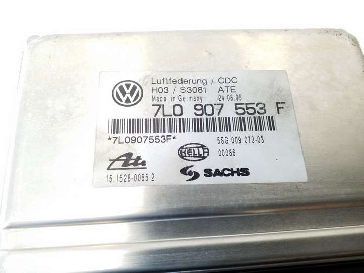 Volkswagen Touareg I (2002 - 2010)  7L0907553F Блок управления двигателя