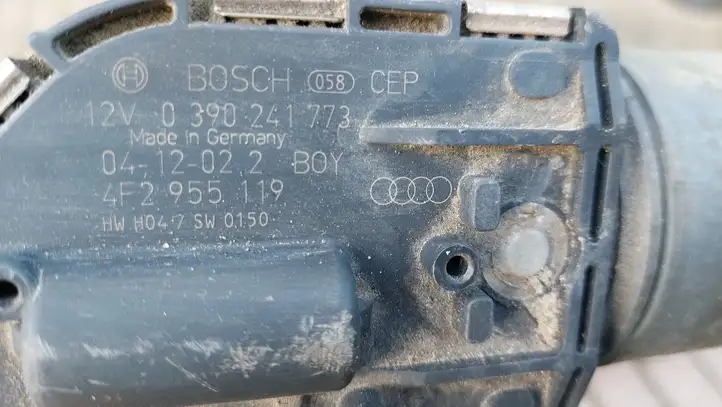 Audi A6 S6 C6 4F (2004 - 2008) 4F2955119 Двигатель стеклоочистителей — фото 3