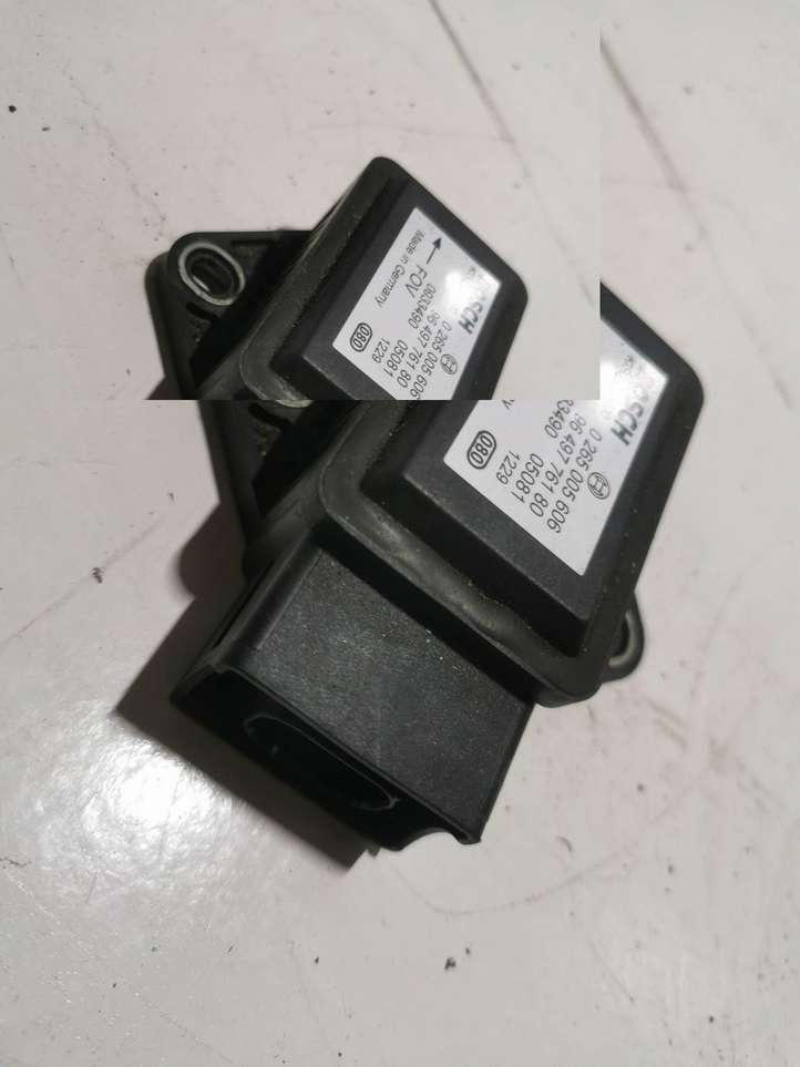 Citroen C4 (2004 - 2008)  9649776180 Датчик ESP (системы стабильности) (датчик курсовой устойчивости))
