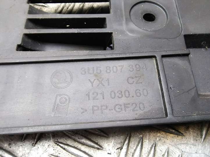 Skoda Superb B5 (3U) (2001 - 2008)  3U5807394  Держатель заднего бампера (кронштейн)