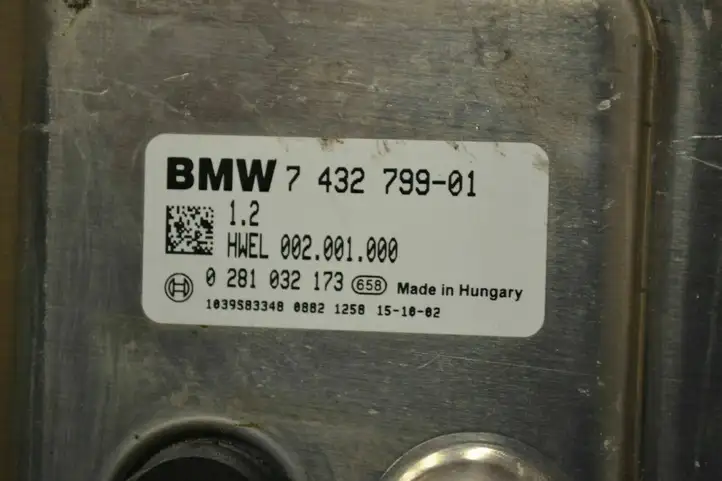 BMW 7 G11 G12 (2015 - 2022) 7432799 Блок управления топливным насосом — фото 2