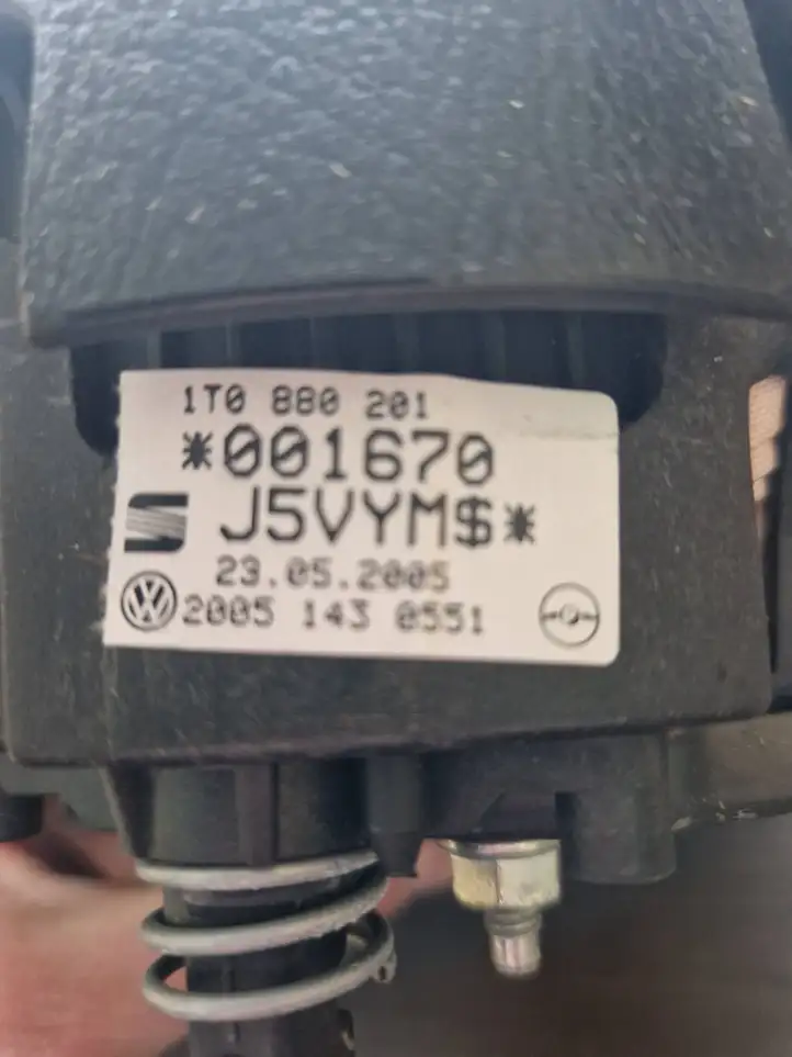 Volkswagen Touran I (2003 - 2010) 1T0880201 Подушка безопасности руля — фото 2