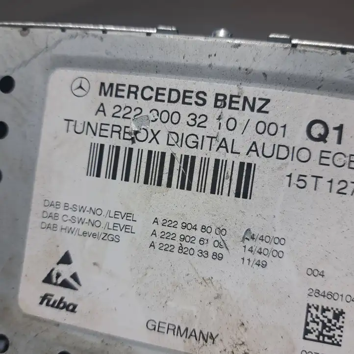 Mercedes-Benz C W205 (2014 - 2021) A2229003210 Усилитель звука — фото 2
