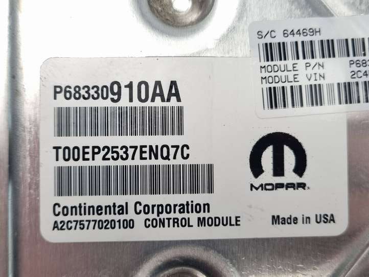 Chrysler Pacifica (2016 - )  P68330910AA Блок управления двигателя