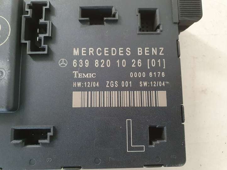Mercedes-Benz Vito Viano W639 (2003 - 2010)  6398201026 Блок управления дверью