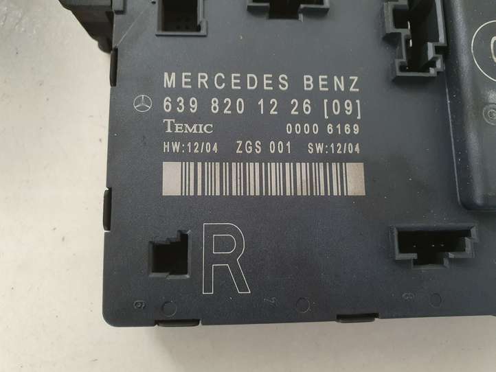 Mercedes-Benz Vito Viano W639 (2003 - 2010)  6398201226 Блок управления дверью