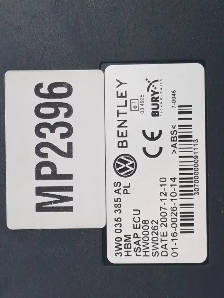 Volkswagen Phaeton (2002 - 2008) 3W0035385AS Блок GSM — фото 3