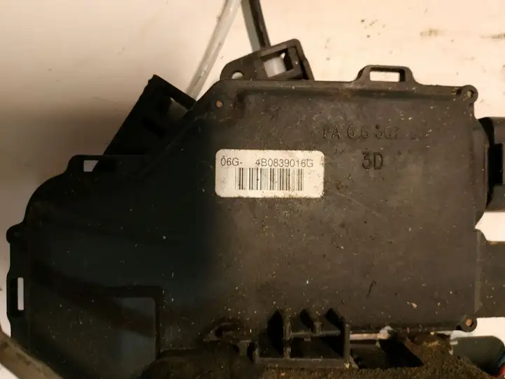 Audi A6 Allroad C5 (2000 - 2006) 06G4B0839016G Замок задней двери — фото 6