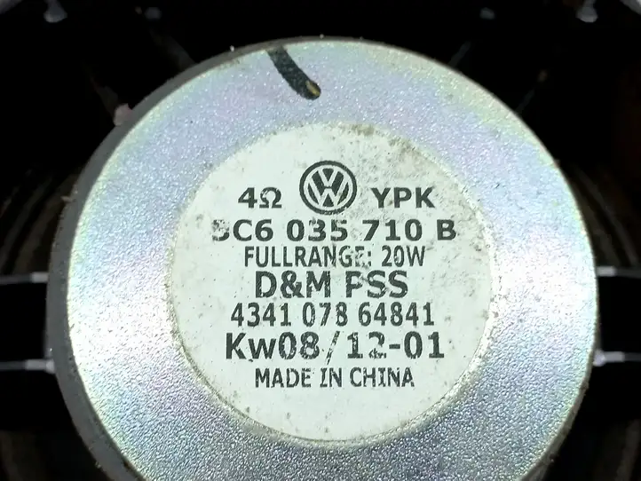 Volkswagen Jetta VI (2011 - 2018) 5C6035710B Динамики передних дверей — фото 3