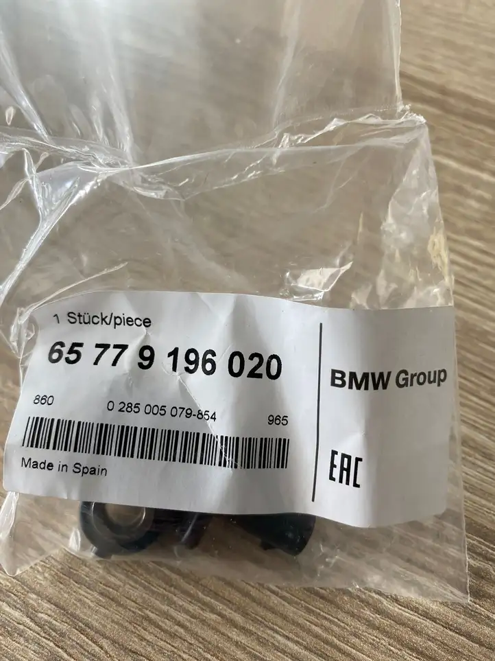 BMW 3 GT F34 (2013 - 2017) 9196020 Датчик удара SRS — фото 3