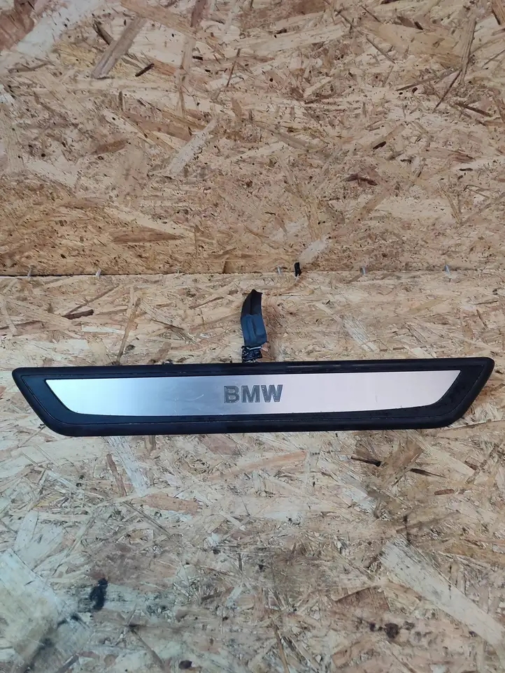 BMW 7 F01 (2008 - 2016) 7181015 Внутренняя отделка переднего порога — фото 1