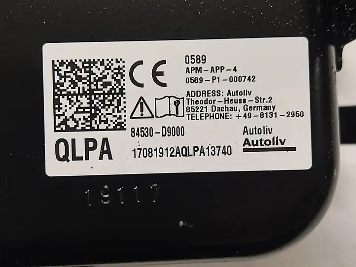 Kia Sportage (2016 - 2018) 84530D9000 Подушка безопасности пассажира — фото 2