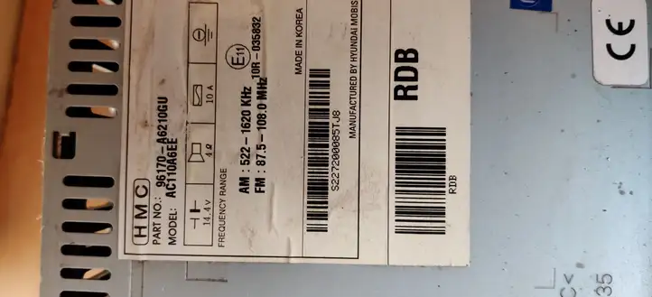 Hyundai i30 (2012 - 2015) 96170A6210GU Магнитола / мультимедийная система — фото 2